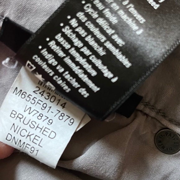 PAIGE FEDERAL pants in brushed nickel mens size 36 - Picture 6 of 8